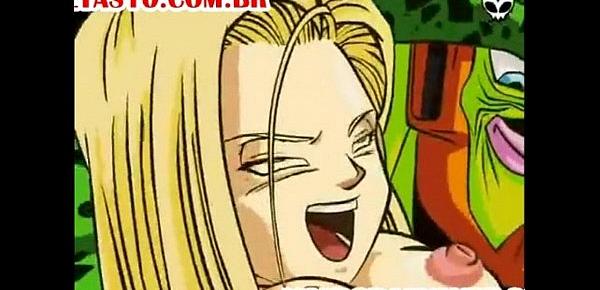  Dragon ball 18  fucking - numero 18 fodendo